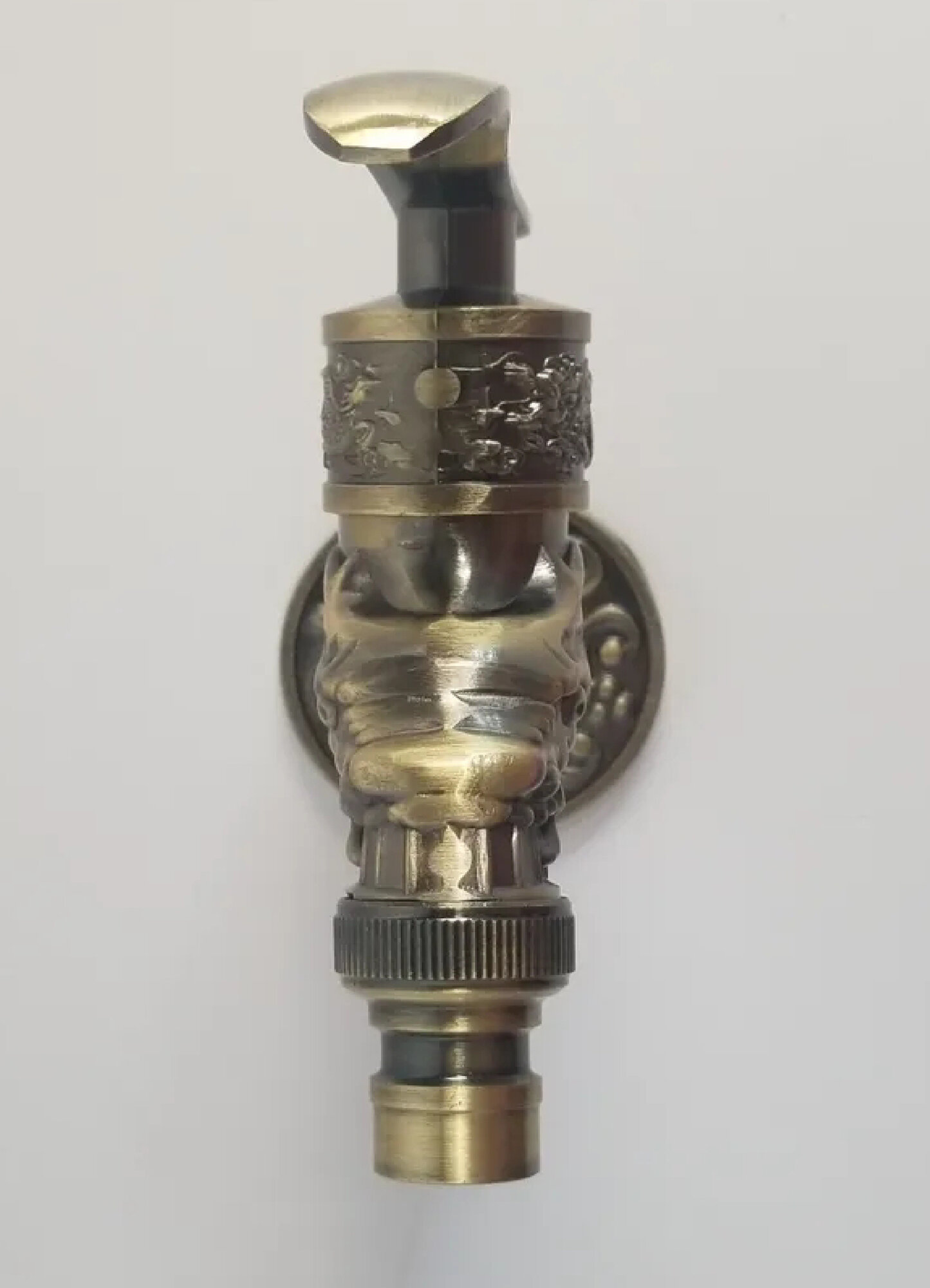 Кран водоразборный 1/2" со штуцером для подключения шлангов, санакс, цвет Бронза (9255) — фото 1