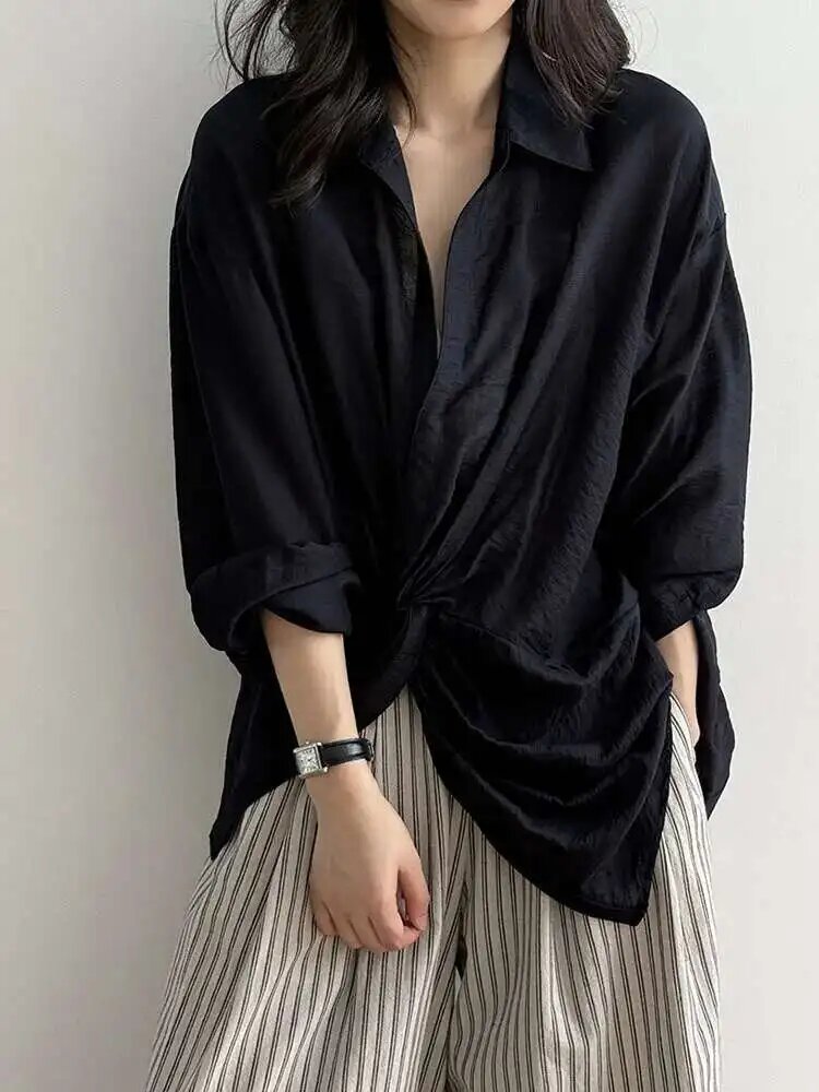 Рубашка LANM REM размер L черный