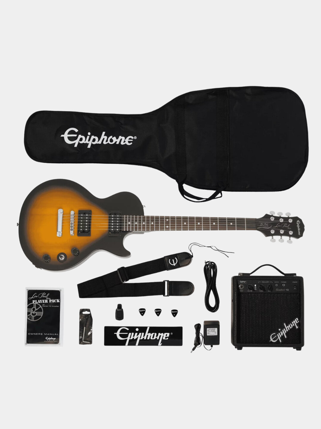 Электрогитара Gibson Epiphone "Les Paul Special" II LE, с гитарным усилителем, 6 струн