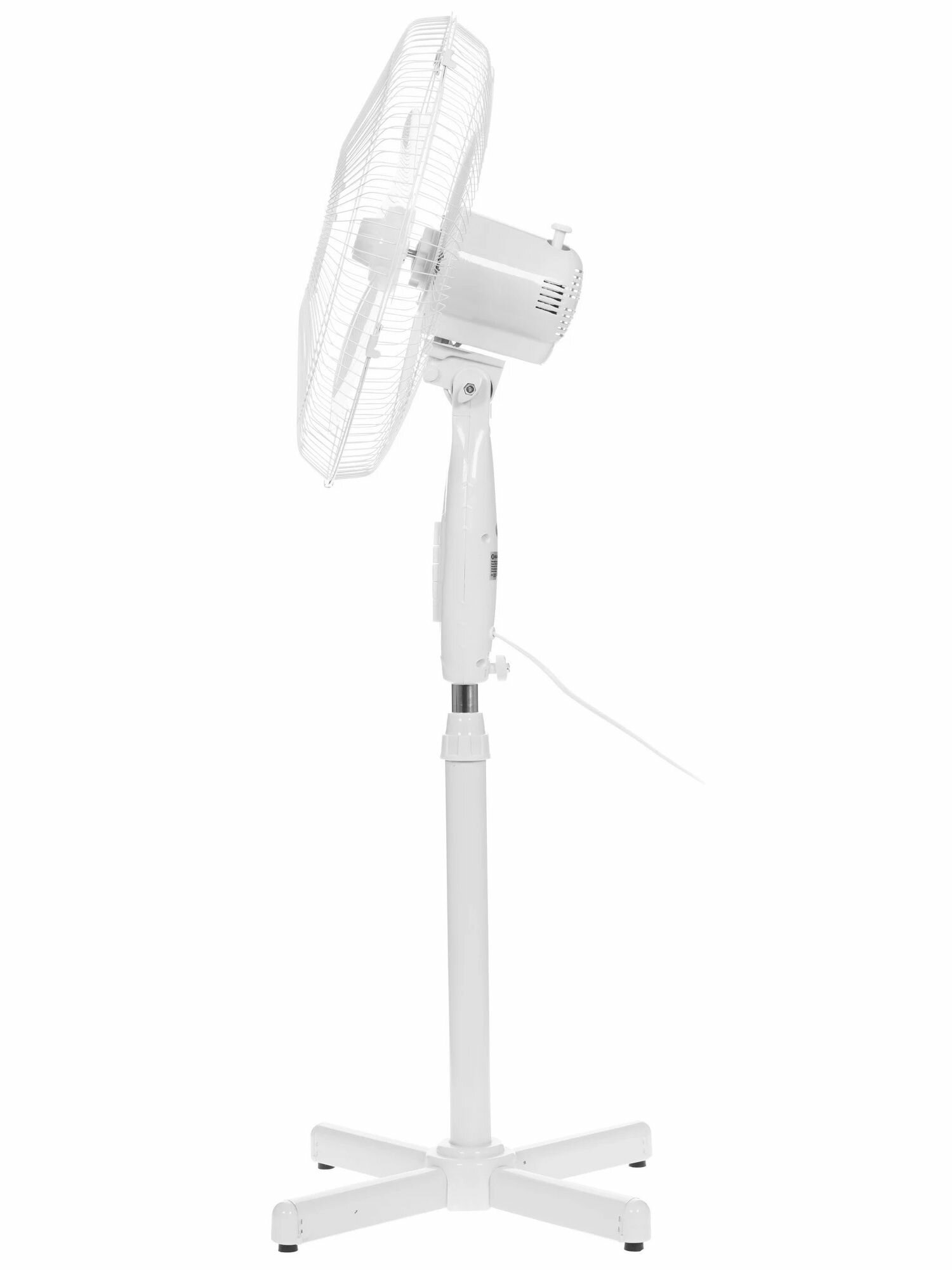 Вентилятор напольный Eurostek EFS-4050 White, 3 скорости, мощность 45 Вт, белый — фото 1