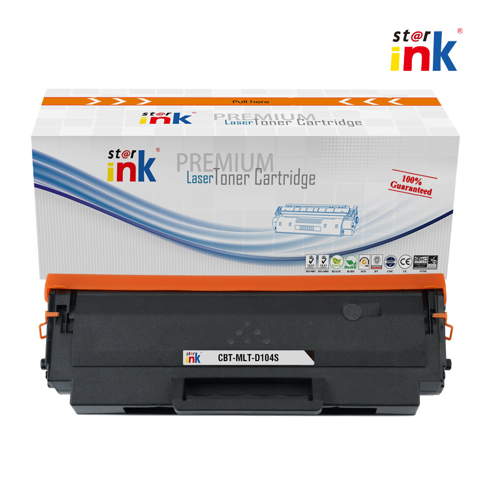 Картридж Star Ink MLT-D104S, для Samsung SCX 3200/3220/1660, лазерный, чёрный