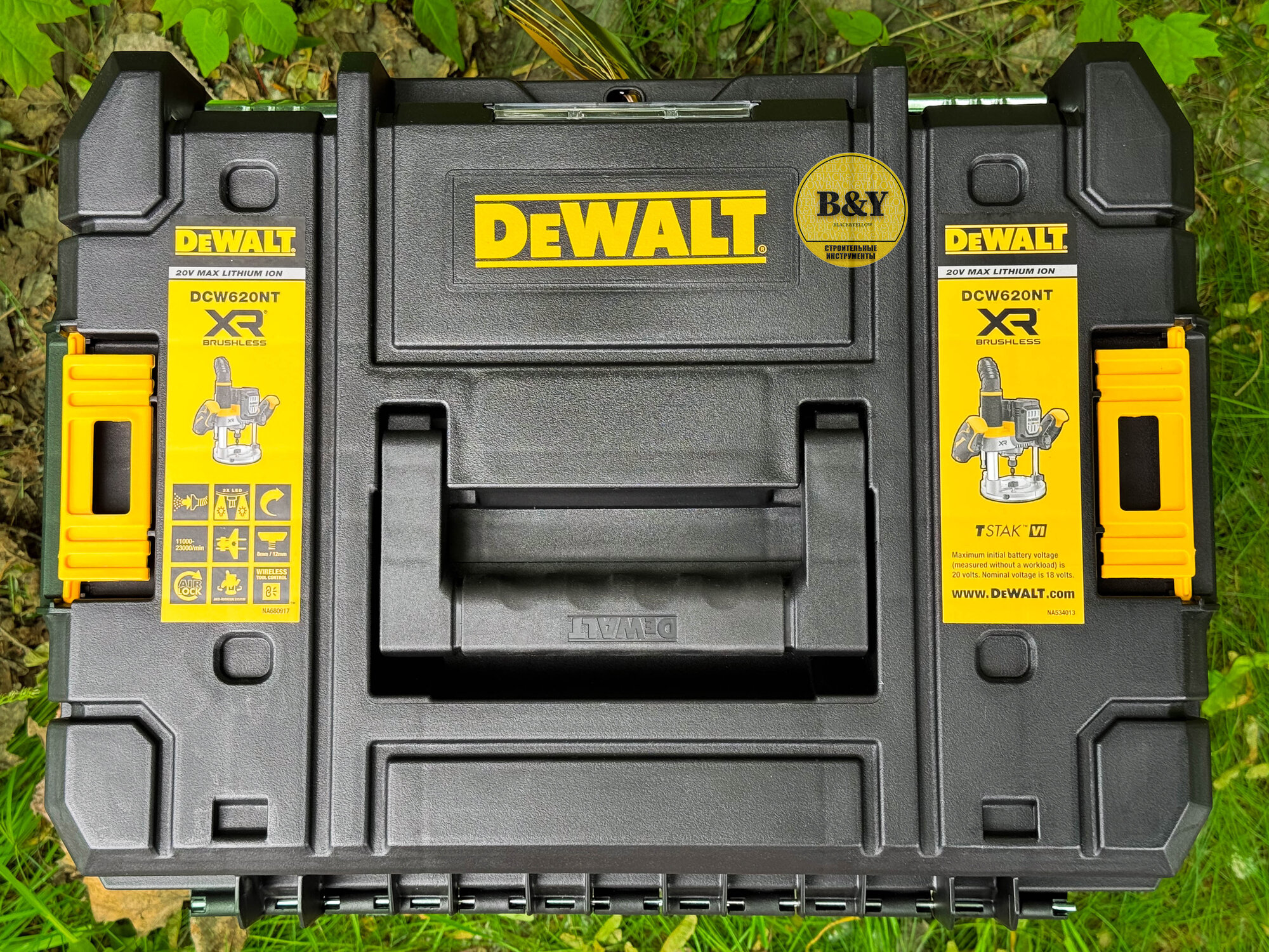 Фрезер DEWALT DCW620NT 20В бесщёточный кейс подсветка регулировка частоты