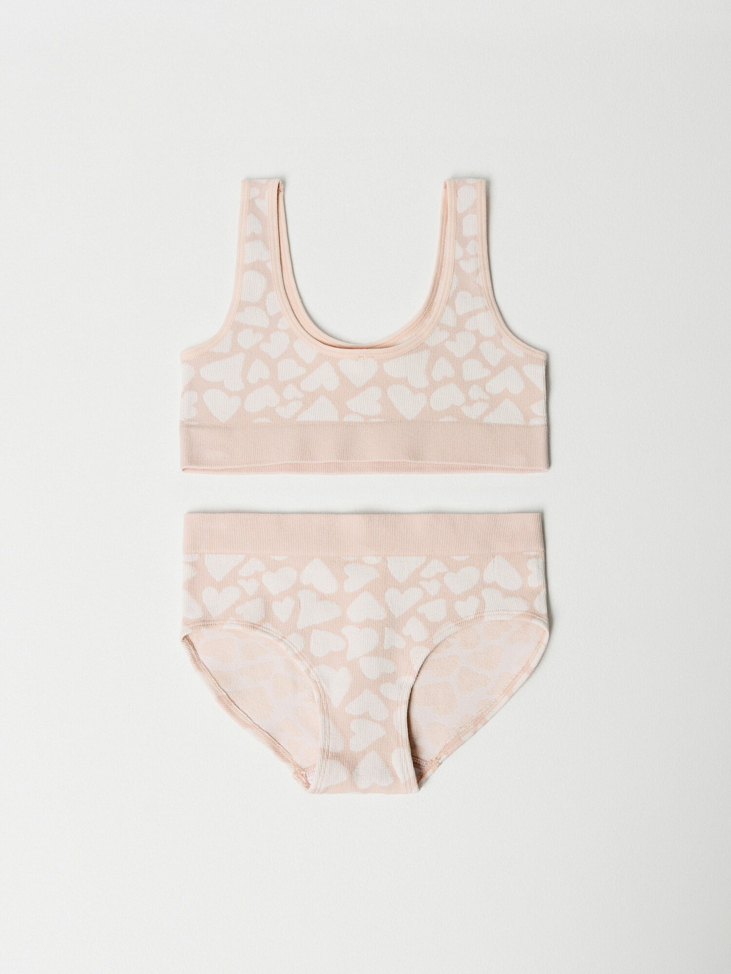 Комплект нижнего белья Sela Sela Kids размер 152/164 пыльная роза