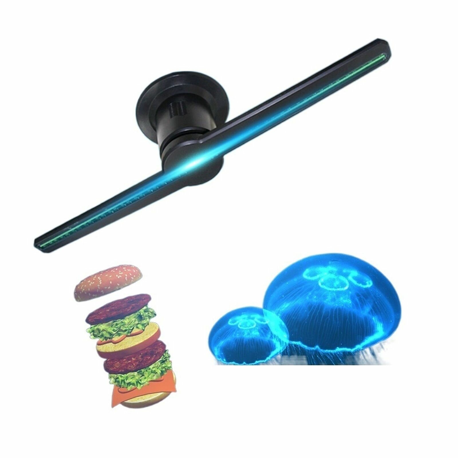 Рекламный дисплей проектора с 3D голограммами 1080P HD