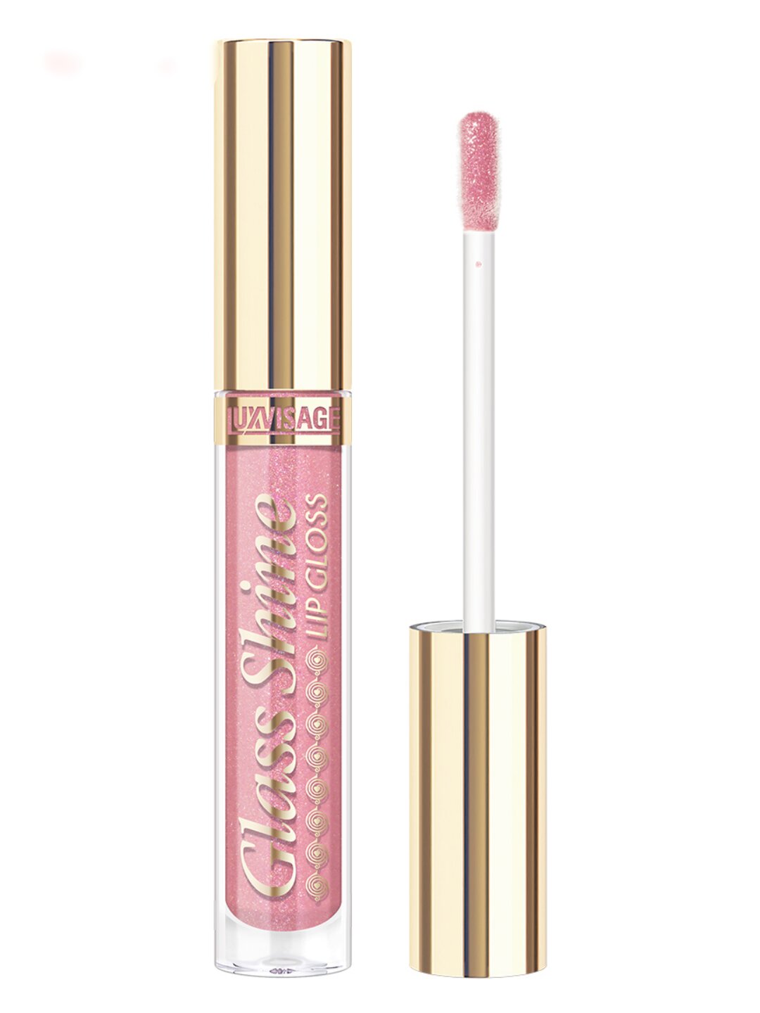 Блеск для губ Glass Shine тон 24, 2,8 г, LUXVISAGE