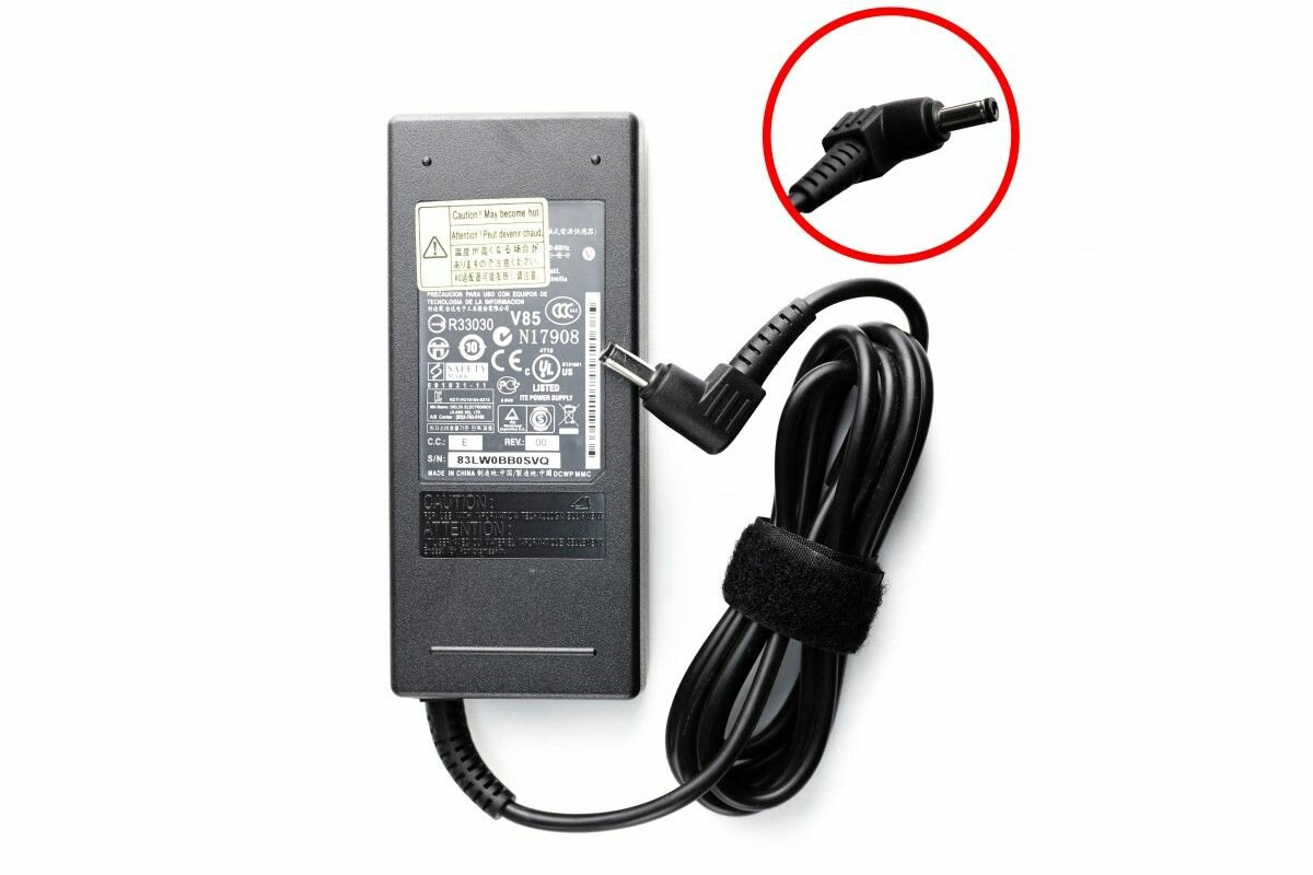 Зарядное устройство + силовой кабель питания для ноутбука Asus 19V 4.74A (90W) 5.5x2.5мм
