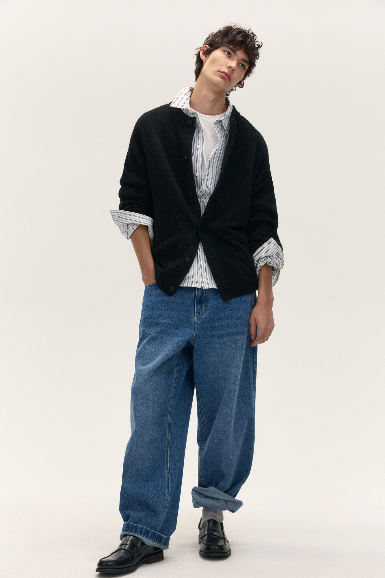 Джемпер Befree Man Urban, размер S, черный — фото 1