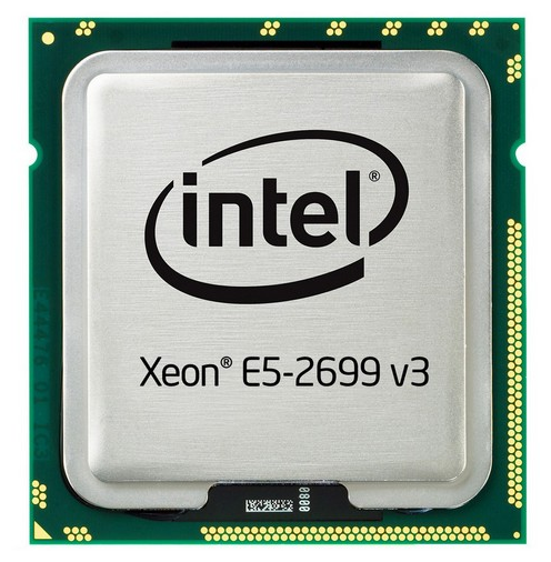Процессор Xeon E5 2699 V3 SR1XD, 2,3 ГГц, 18 ядер, 36 потоков, 145 Вт, разъем LGA 2011-3 — фото 1