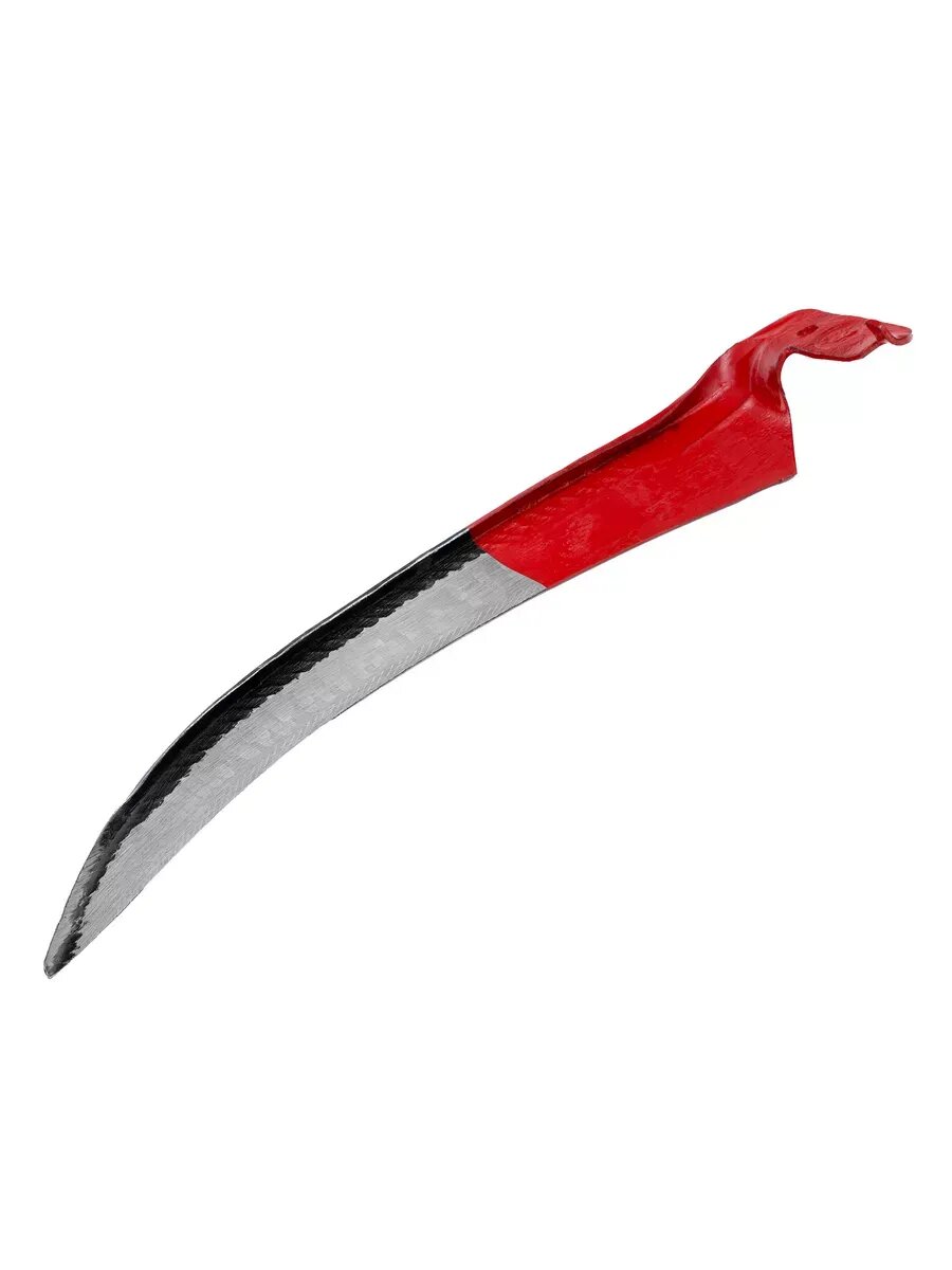 Коса для травы ручная садовая лезвие 500 мм отбитое полотно