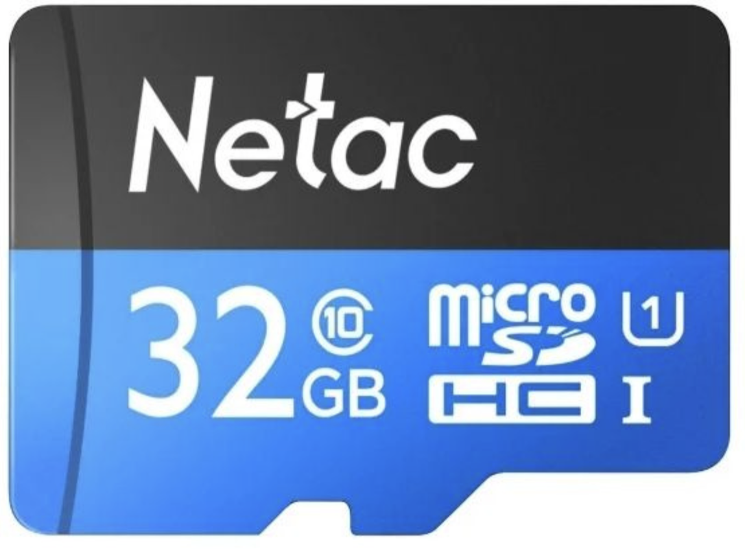 Карта памяти NETAC MICRO SDHC 32GB NT02P500STN-032G-S без адаптера