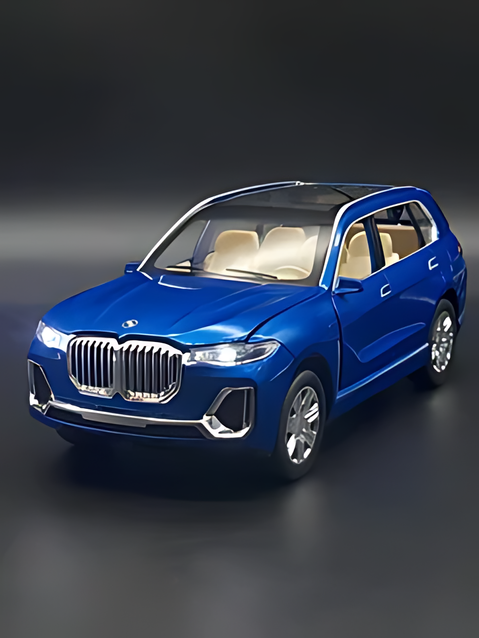 Масштабная Модель Автомобиля BMW X7 1:24, с дымом и музикални
