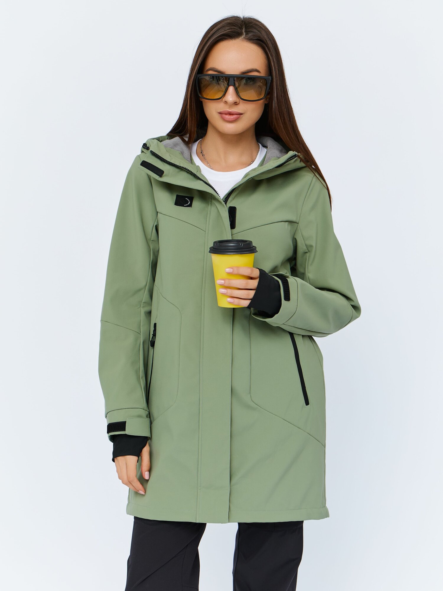 Парка FORCELAB Базовая коллекция размер 2XL зеленый