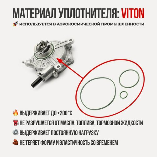 Изображение товара Ремкомплект вакуумного насоса Mercedes Benz 2.5l, 3.0l, 3.5l 2722300565, LA1231078
