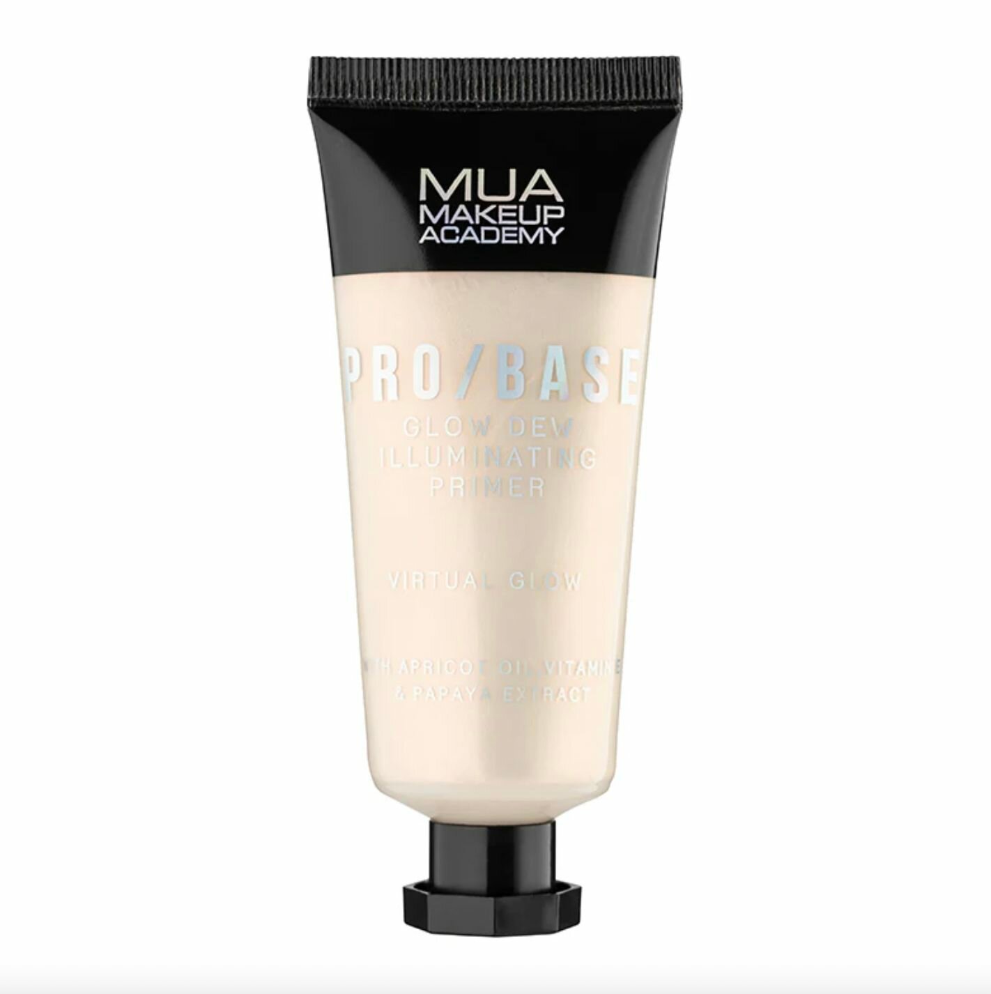 MUA Makeup Academy праймер для макияжа лица PRO/BASE Glow dew illuminating primer VIRTUAL GLOW30 ml