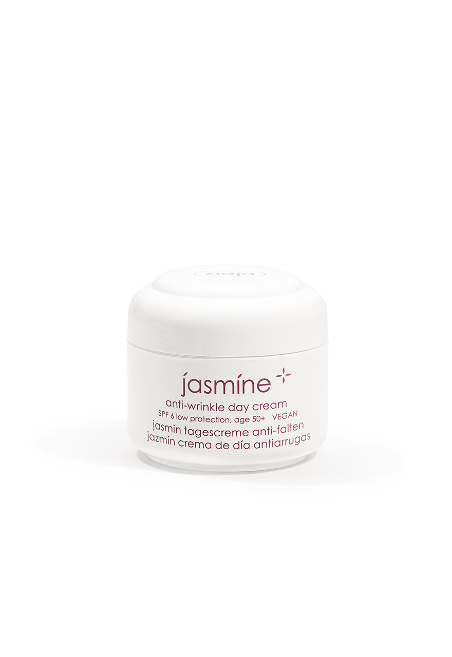 Дневной крем Ziaja Jasmine, SPF 6, омолаживающий, для лица, шеи и декольте, 50 мл