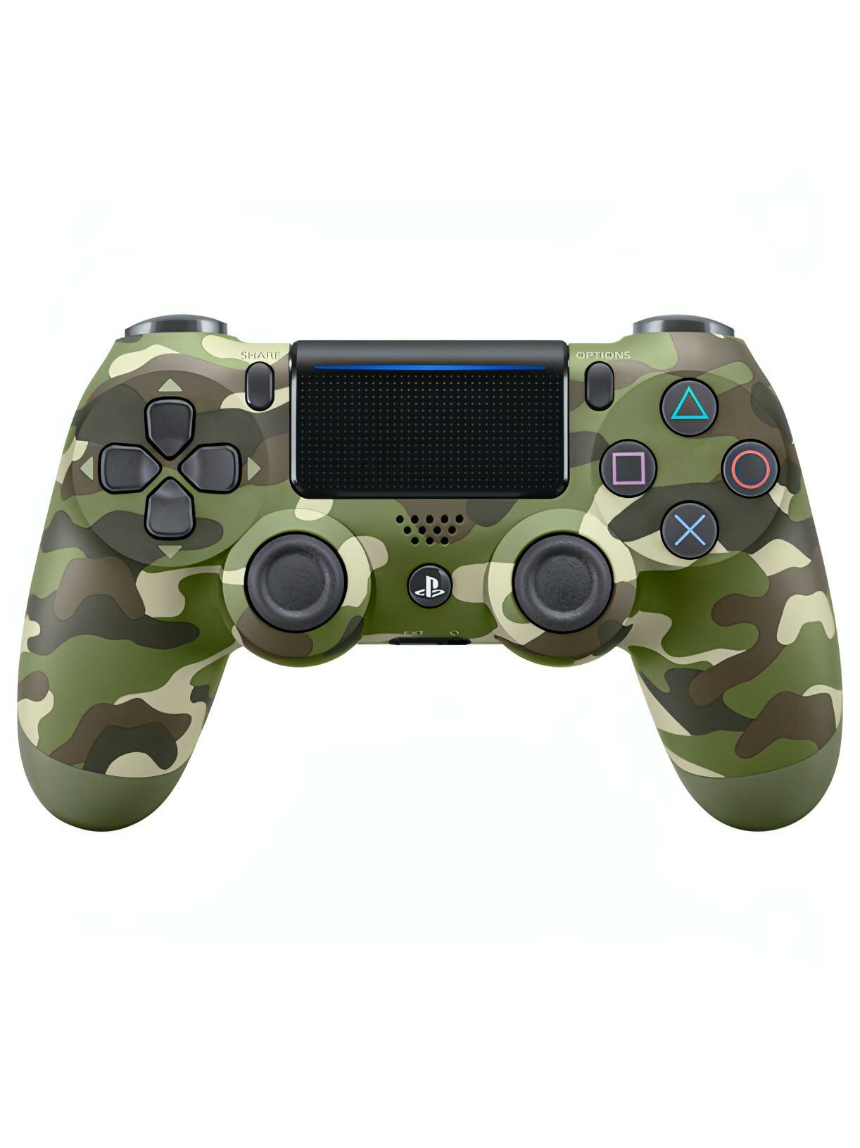 Геймпад для консоли PS4 Sony Dualshock 4 v2 Green Camouflage (CUH-ZCT2)