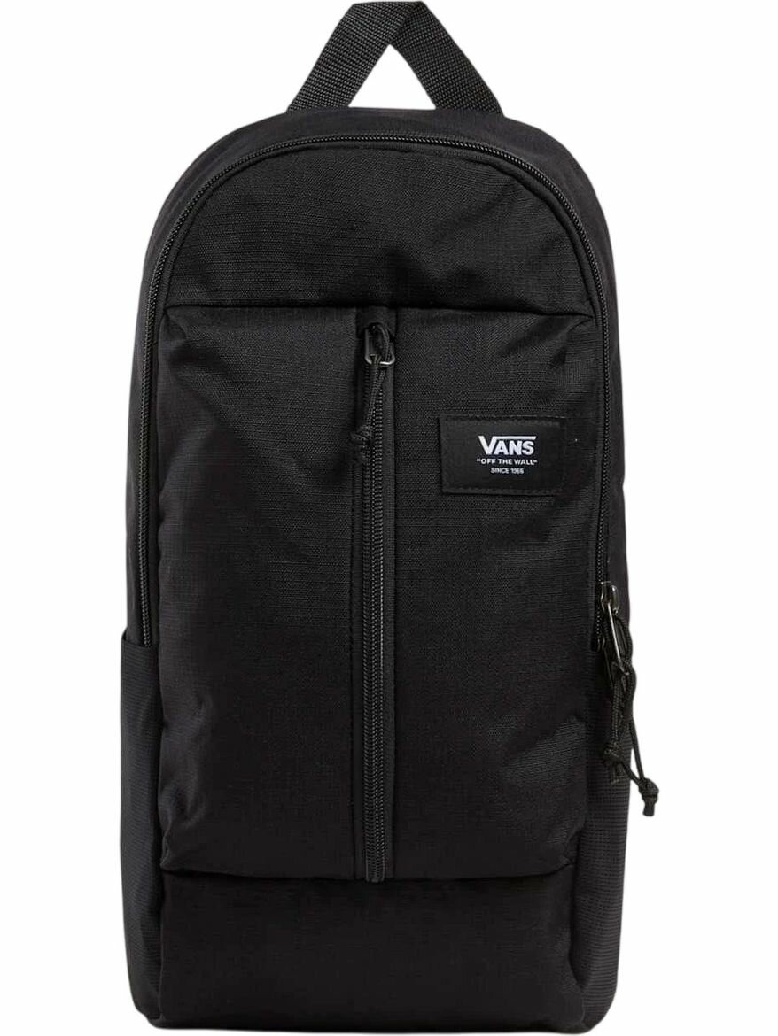 Сумка спортивная VANS, 20х40, ручная кладь, черный