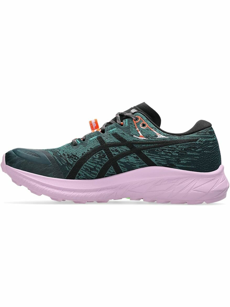 Кроссовки ASICS FUJI LITE 5, полнота F, размер 9,5 US, зеленый, — фото 1