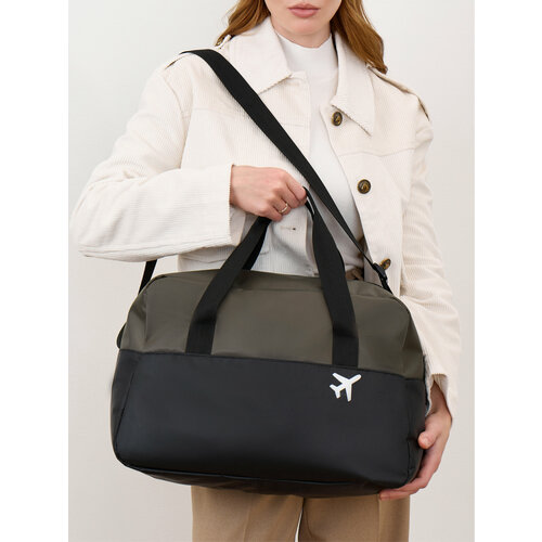 Сумка спортивная Antan 20 л 23х31х43 см ручная кладь черный 2869₽