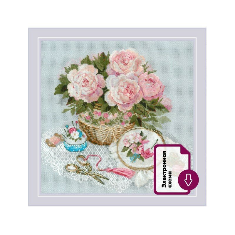 Набор для вышивания Риолис #2280 Время вышивать Счетный крест 30 х 30 см