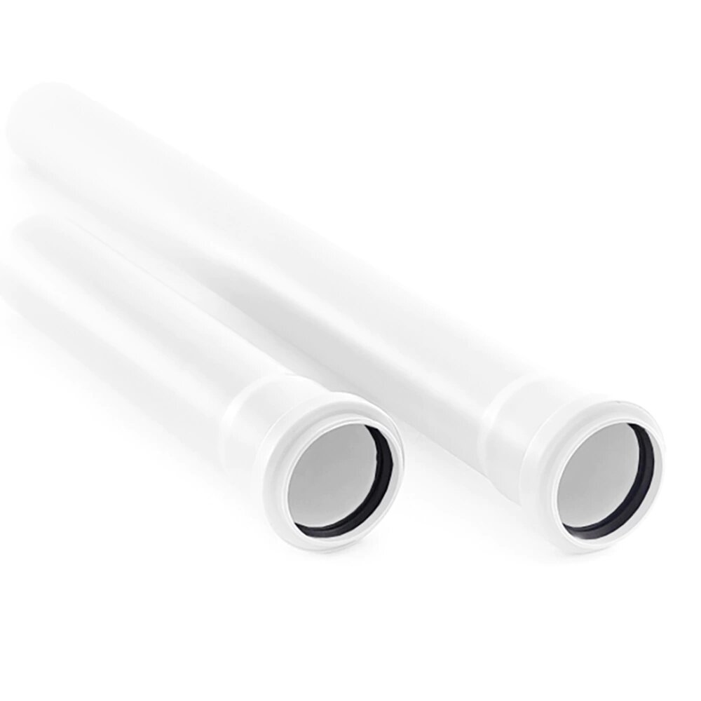 Канализационная труба РТП PP 32х1000х18 мм белая