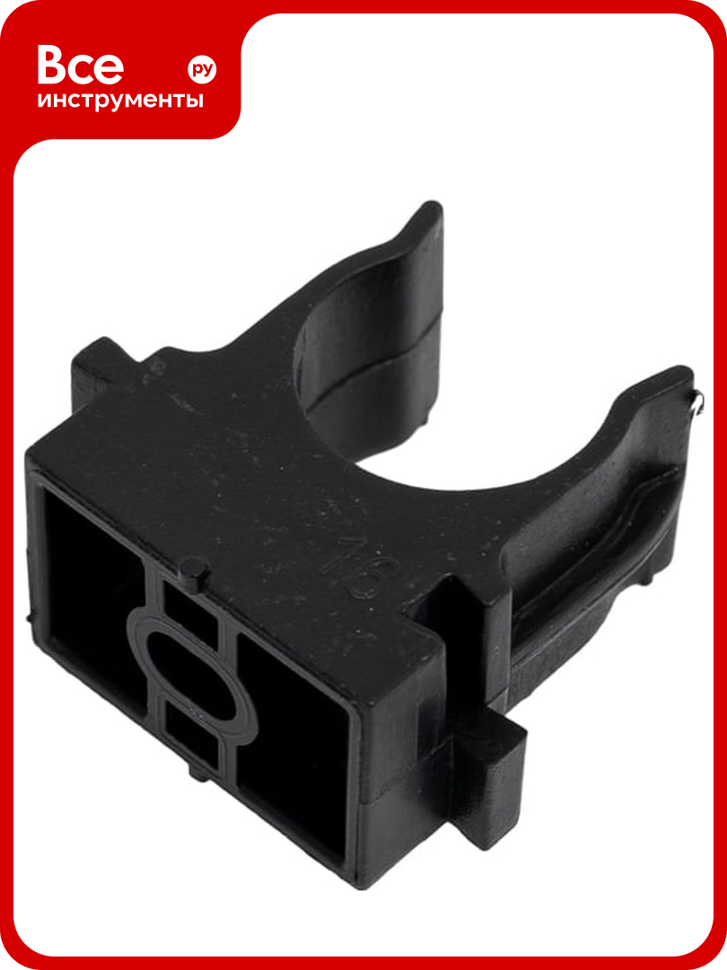 Крепеж-клипса AGIS 16 мм Черная 100 шт. 71.02.01.16.50