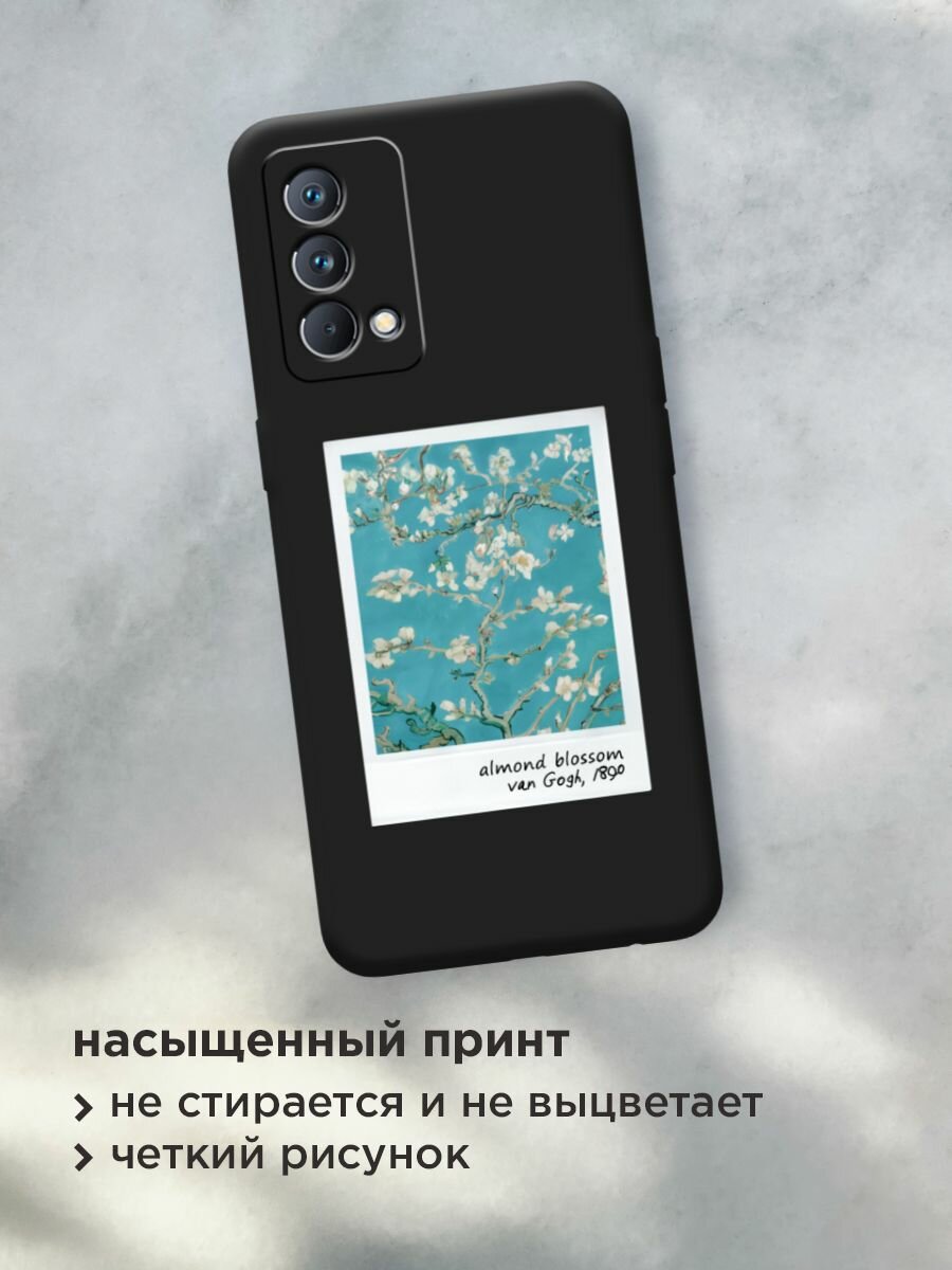 Чехол на Realme GT Master Edition / Реалми GT Master Edition с принтом "Almond blosson 2" — фото 1