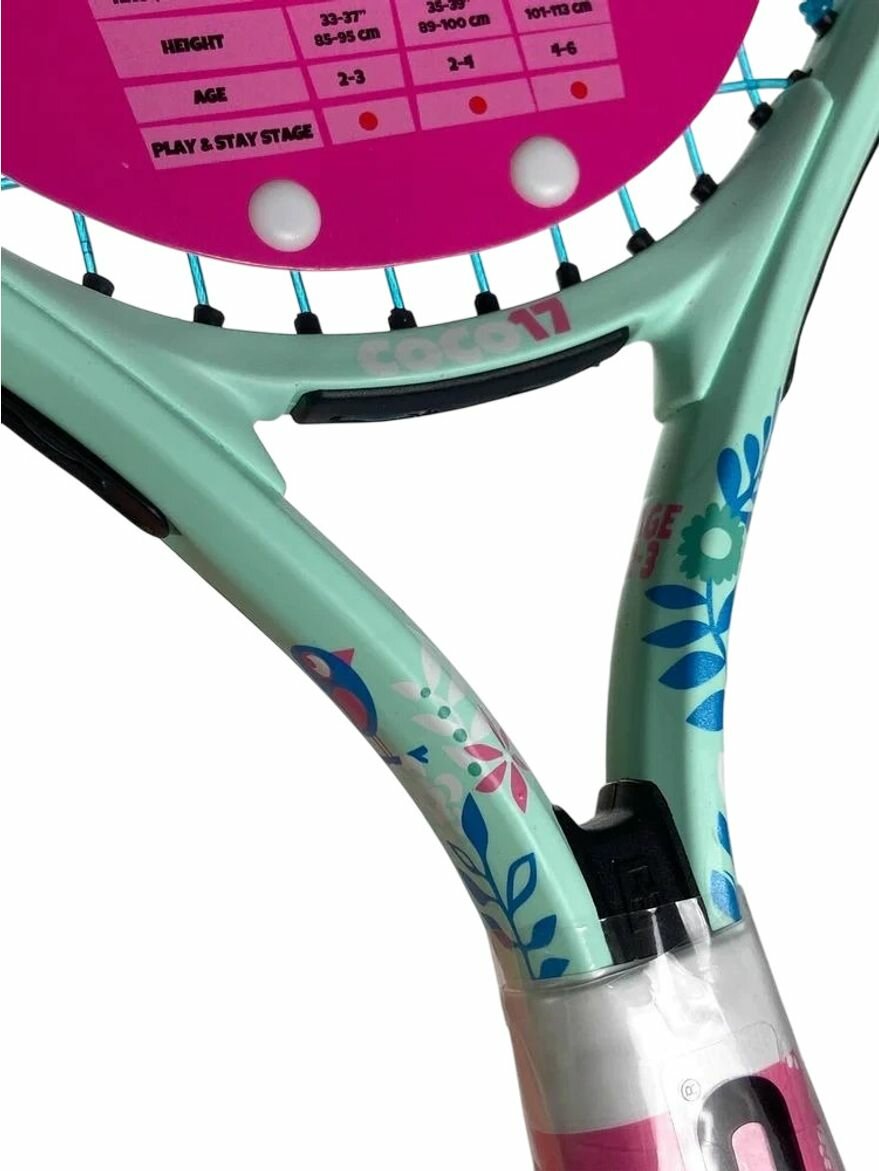 Ракетка Head Coco 17 зеленый Алюминий 235844SC05 — фото 1