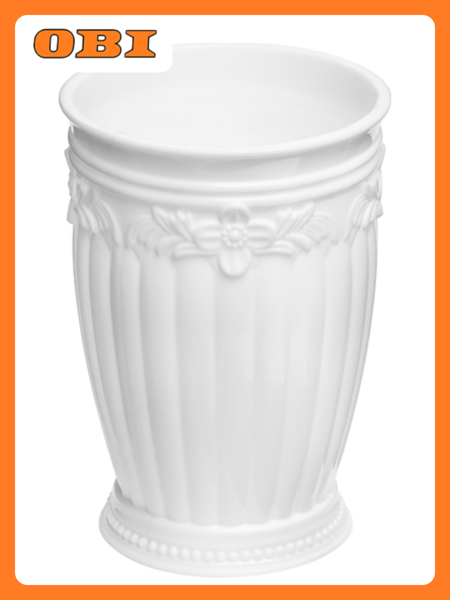 Стакан настольный Elegance белый