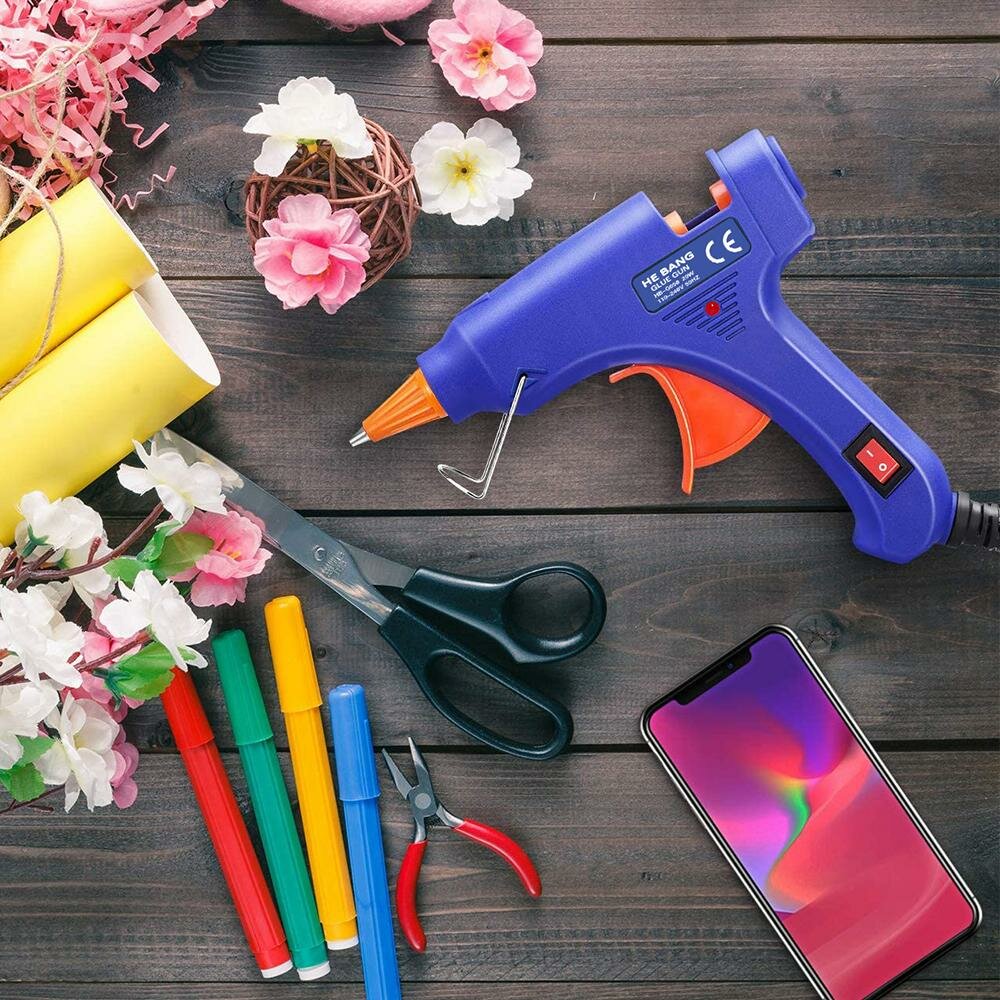 Клеевой пистолет, горячий пистолет, термопистолет, для рукоделия, для творчества и мелкого бытового ремонта