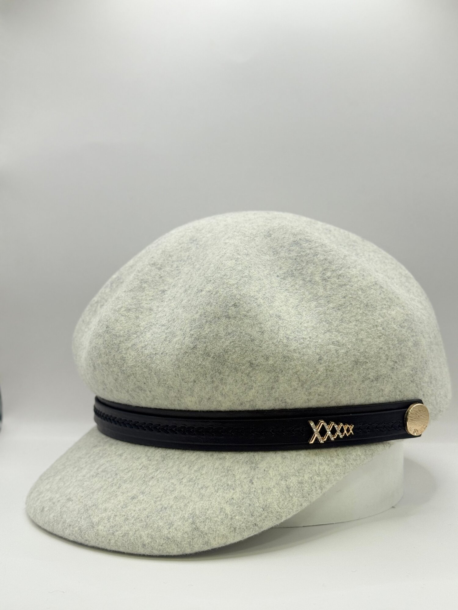 Кепка  кепка для девочек и женщин, размер 58 ( универсальный ), 00001 белый — фото 1