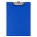 Папка-планшет OfficeSpace с зажимом, ПВХ, синий (ППС_49761)