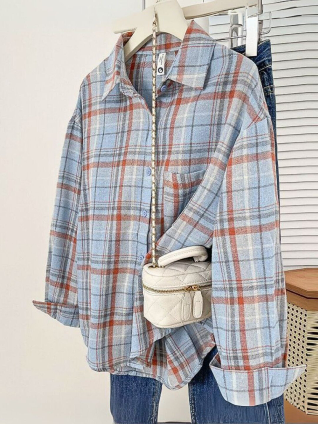 Рубашка  всесезонный, размер 50, 01A1 голубой — фото 1