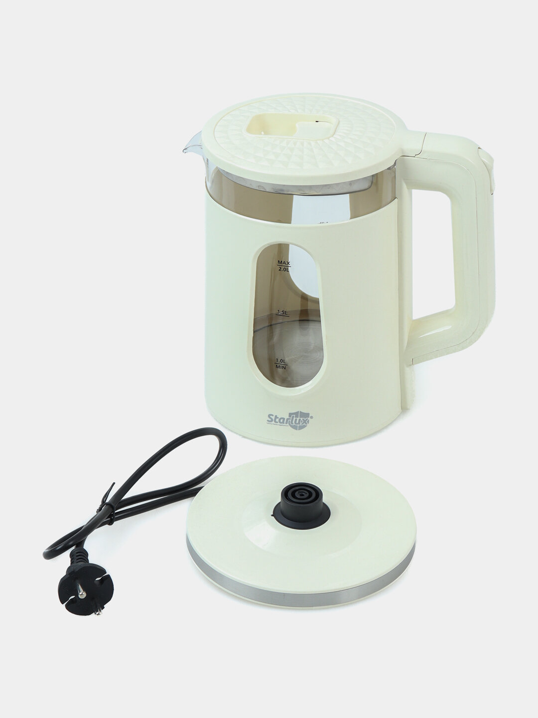 Для кухни: электрический чайник - Кремовый