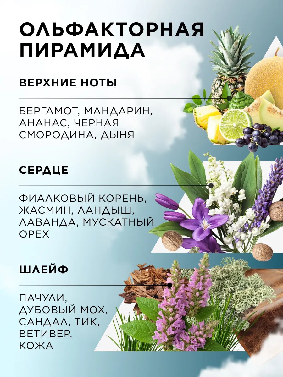 Туалетная вода Faberlic 8 Element, 100 мл — фото 1