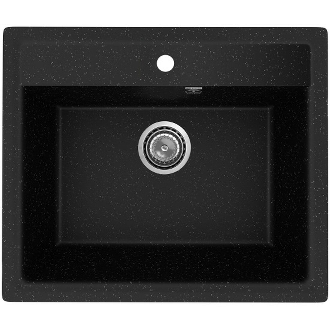 Мойка кухонная Practik PR-M 565-004 черный оникс