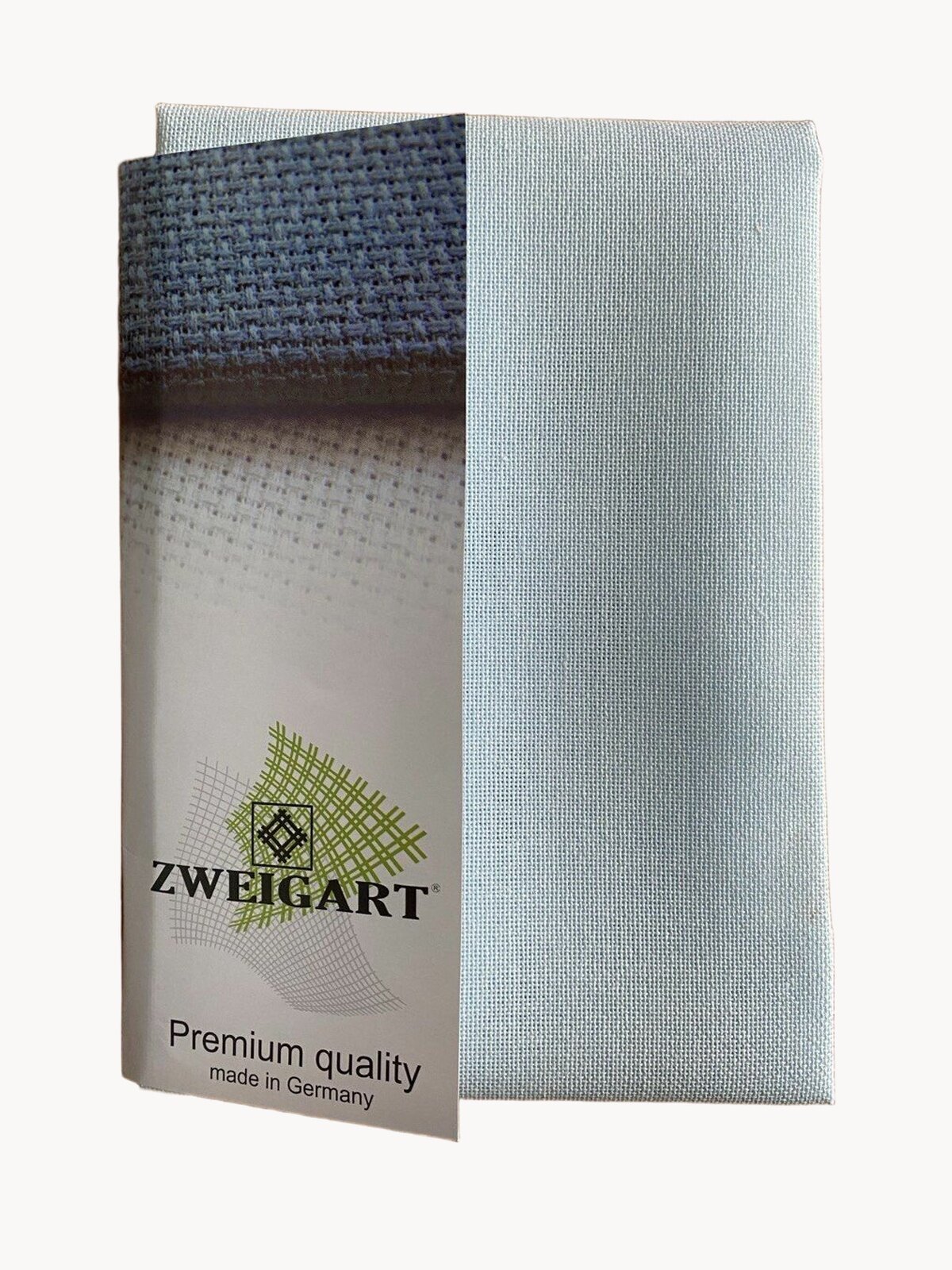 Канва для вышивания Zweigart 3270/550 Brittney Lugana 28 (36х46см) голубой лед