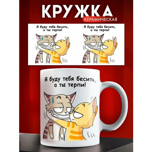 Кружка я буду тебя бесить а ты терпи