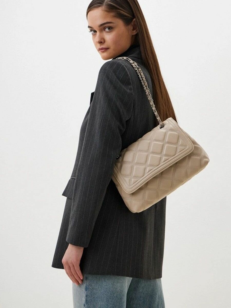 Сумка кросс-боди Thomas Munz, бежевый — фото 1