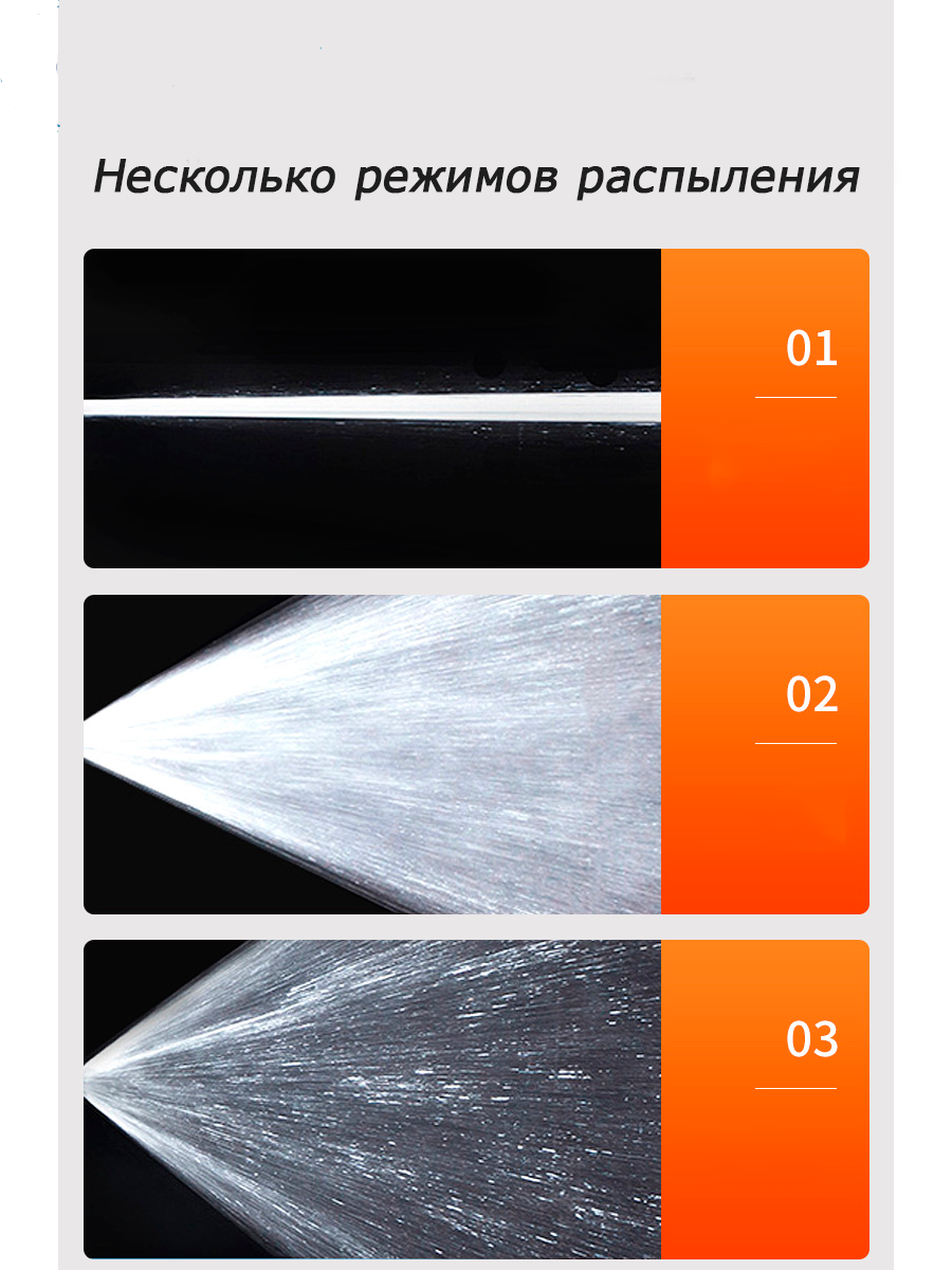 Изображение Пистолет для полива, алюминий, эргономичная ручка, плавная регулировка напора