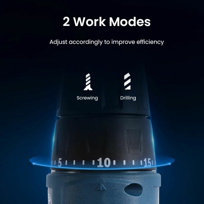Электродрель Bosch "GSR120-Li", 12В, LiIon, 2 скорости, 1 аккумулятор, 30Н·м — фото 1