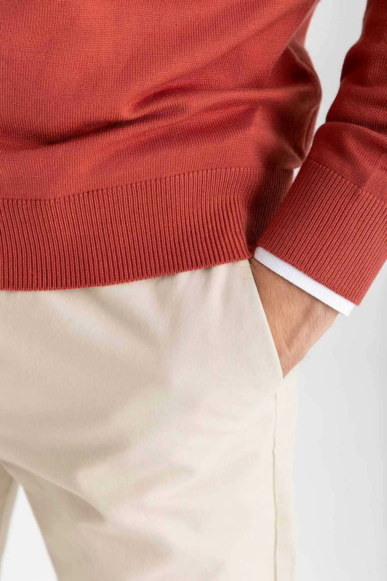 Брюки чинос TERRA PRO, размер 30, белый — фото 1