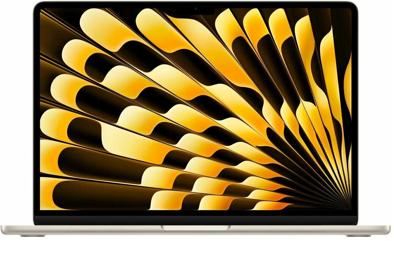 Ноутбук Apple MacBook Air 15" (2024) M3 8/512Гб, Starlight (MRYT3)