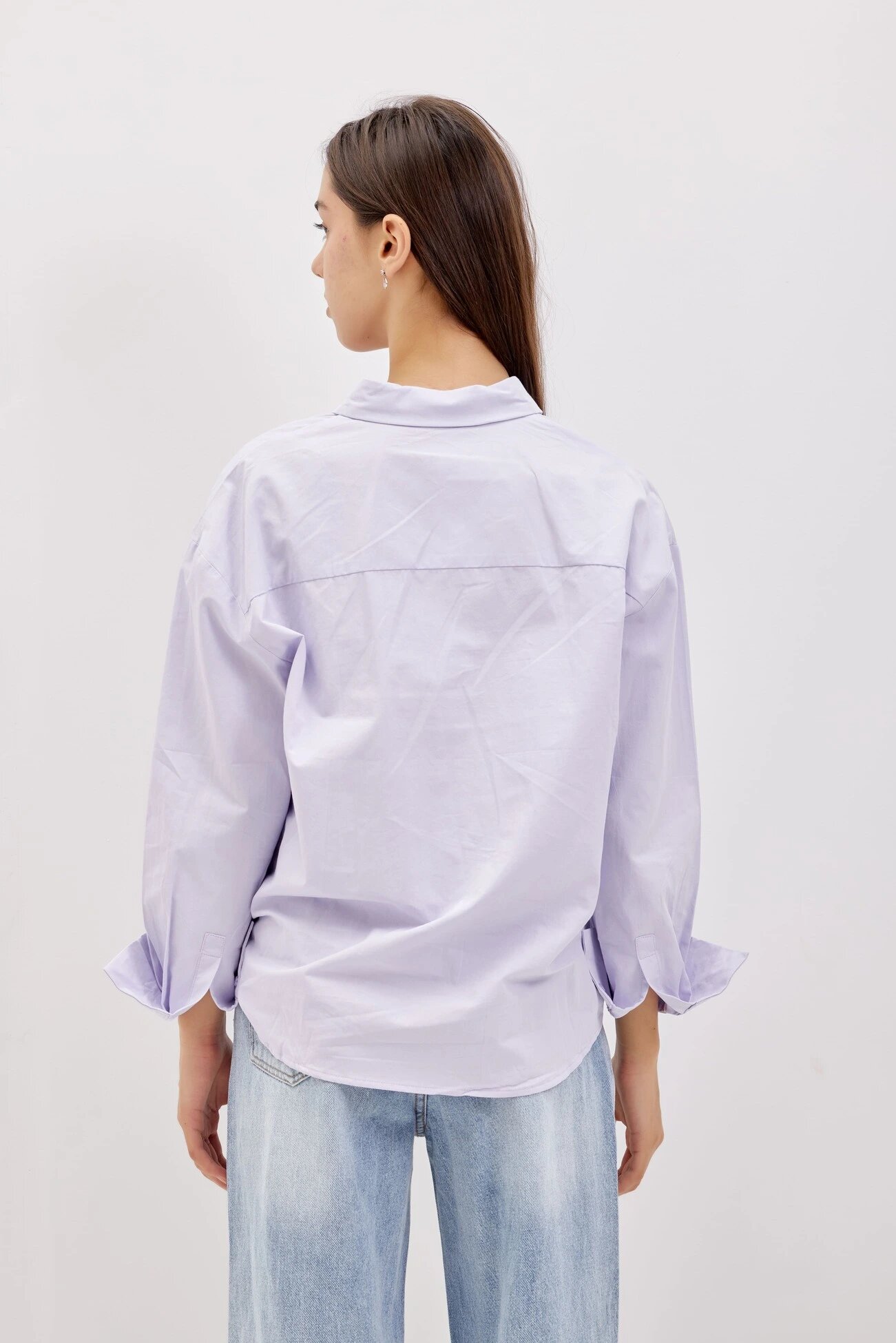 Рубашка Selfie, размер XS, фиолетовый — фото 1