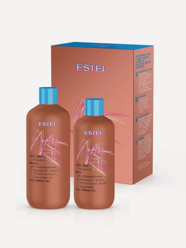 Изображение товара ESTEL Набор для повреждённых и секущихся волос (Шампунь 400 мл +Маска 300 мл)