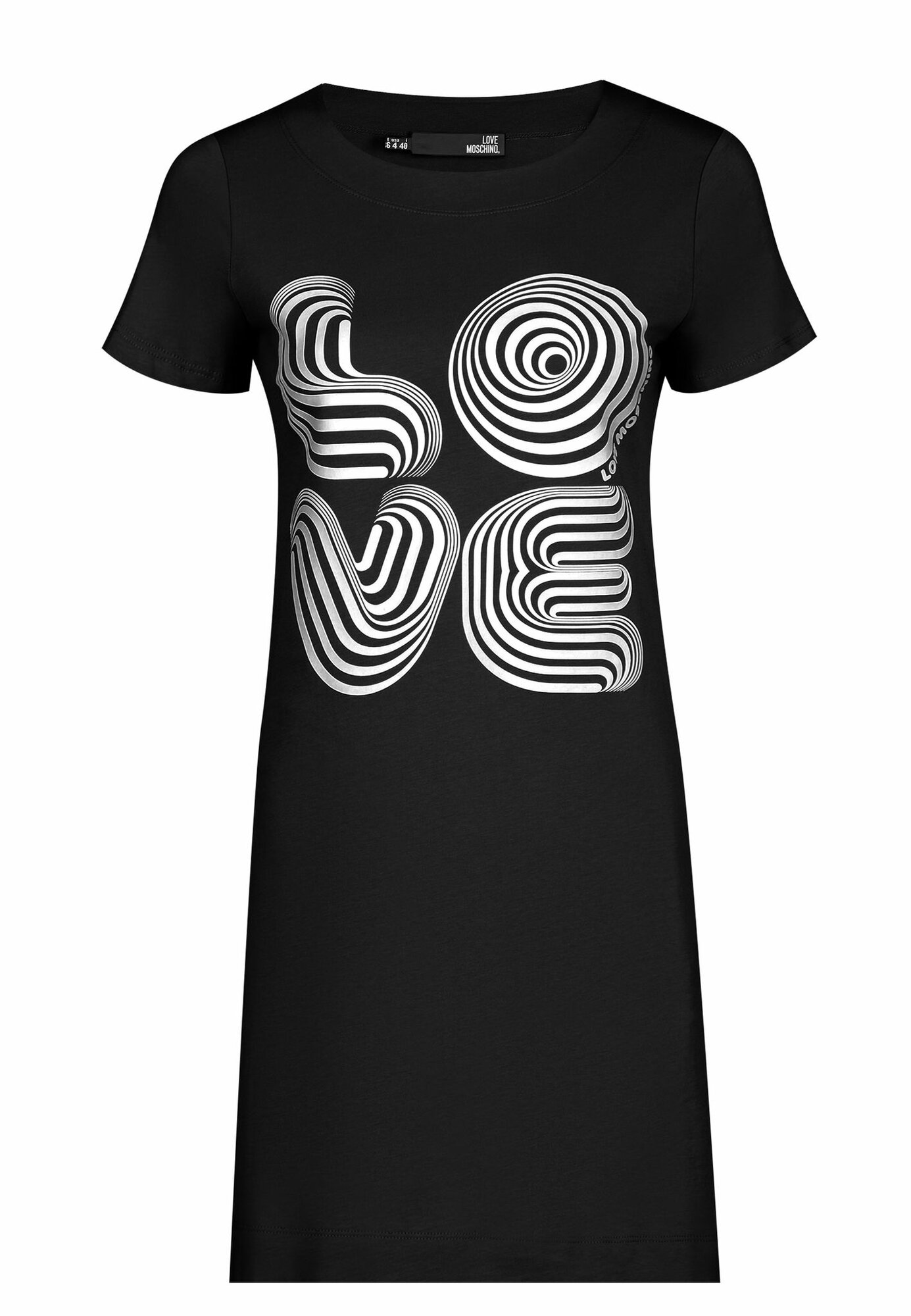 Платье LOVE MOSCHINO Весна-лето 2025, размер 42, черный