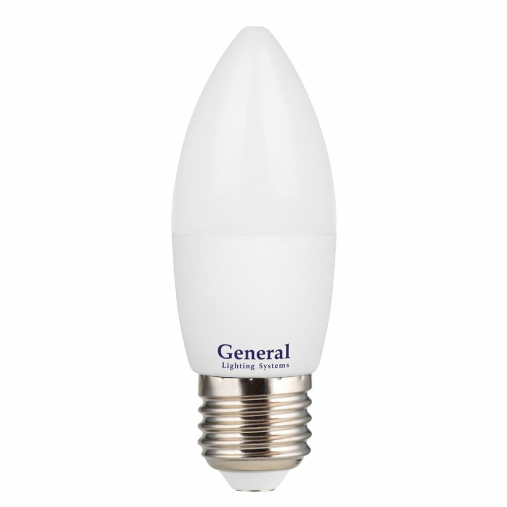 Лампа светодиодная E27 20 Вт 230 В свеча 2700 К теплый белый свет General Lighting Systems GL 661479