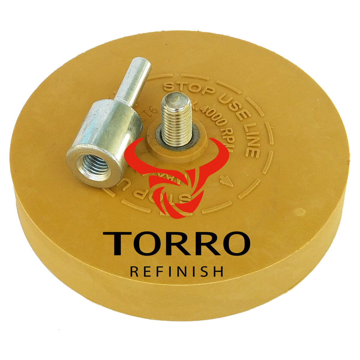 Диск для снятия скотча PREMIUM 87мм с адаптером TORRO