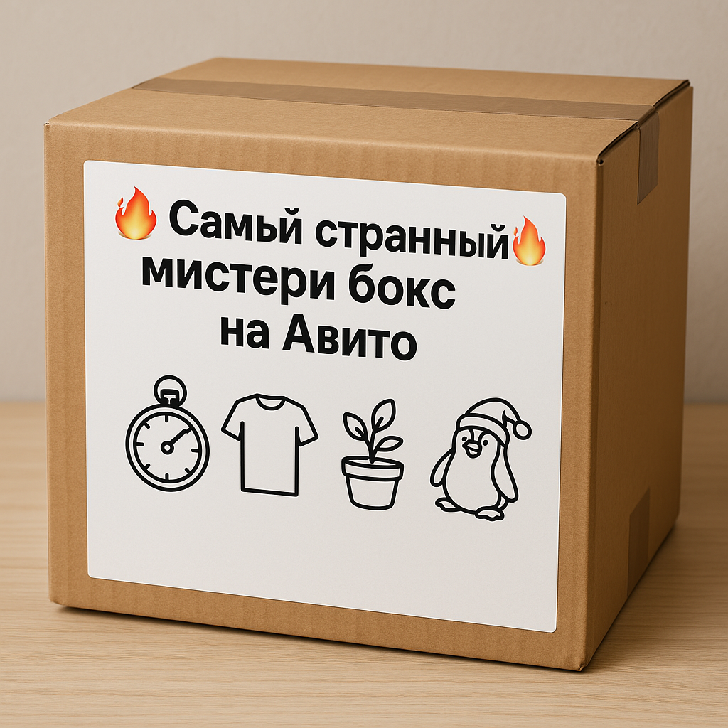 Мистери бокс Mystery box Сюрприз бокс Секретный бокс с разным наполнением- Контент машина для блогеров Подарок