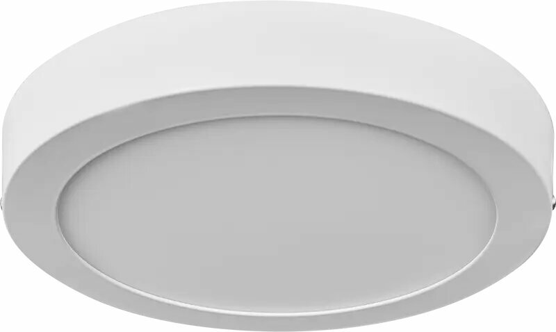 Светильник настенно-потолочный светодиодный Inspire НПС 25 Вт IP40 круг нейтральный белый свет цвет белый
